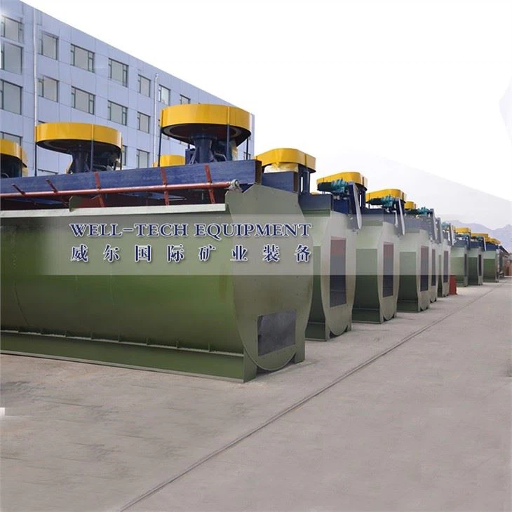 air inflation mechanical agitation flotation cell