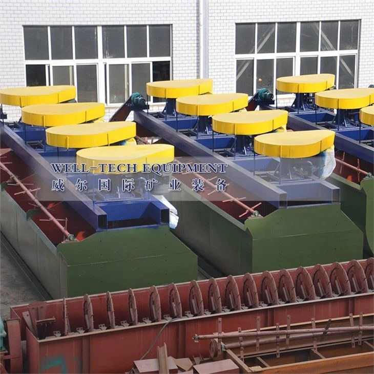 copper ore processing plant flotation cells